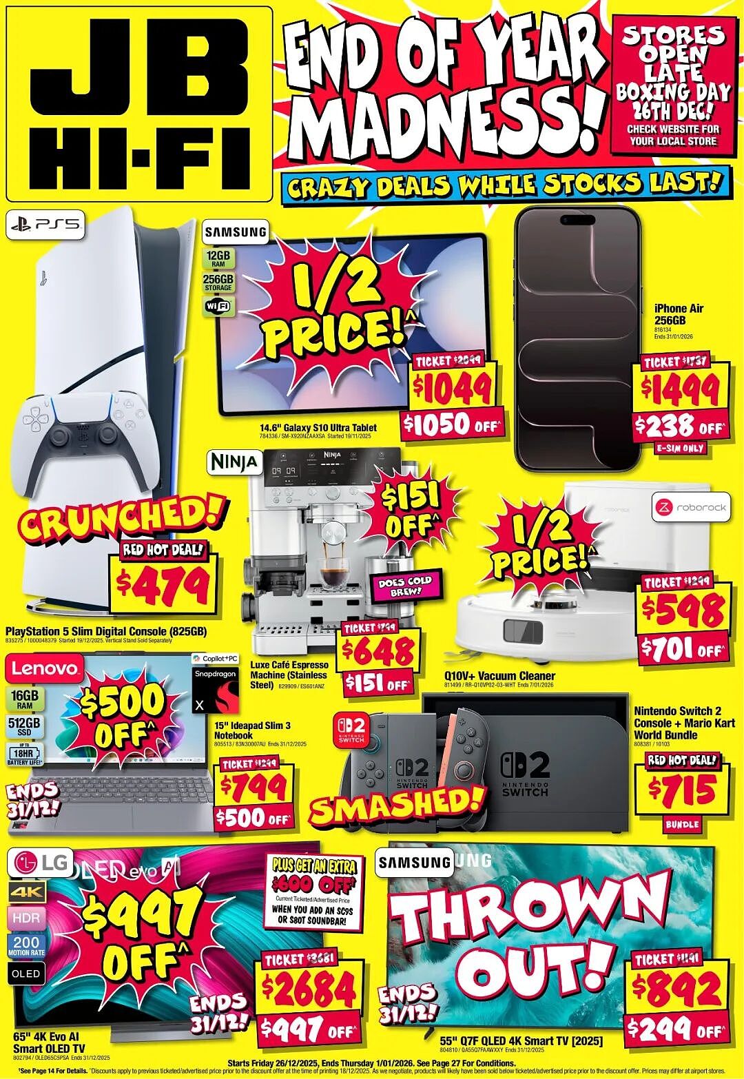 【JB Hi-Fi】Boxing Day 优惠目录放出（组图） - 1