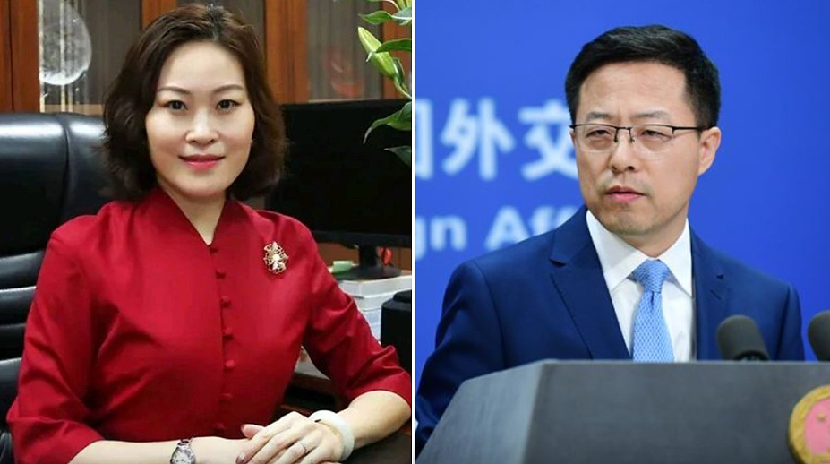 侯艳琪任外交部边界司司长，成为赵立坚上司（组图） - 1