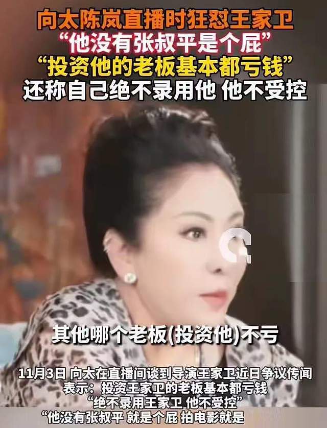 向太谈无性婚姻，称有性就有爱！坦言向华强很强女生嫁8次是荣耀（组图） - 3
