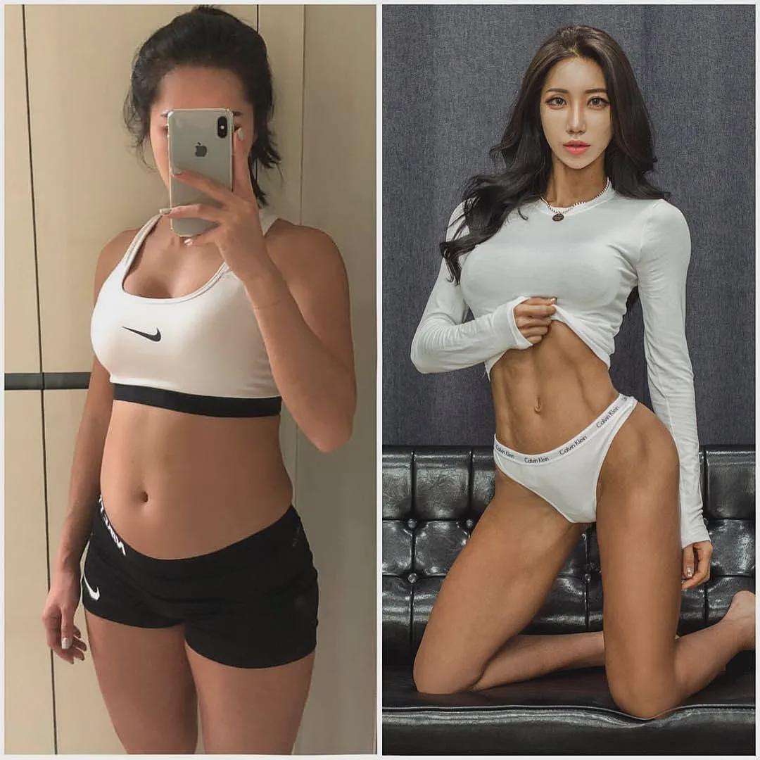 【美女】E杯、Q臀，大长腿，这样逆天的身材，你还会看脸（组图） - 20