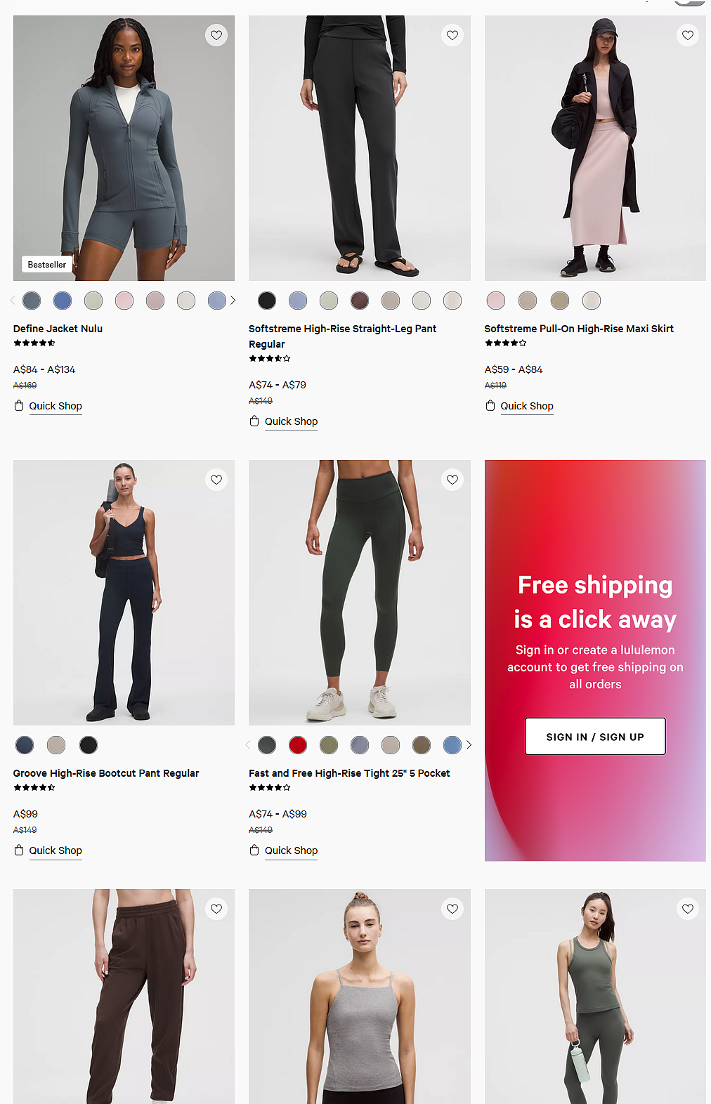 开始了！【Lululemon】瑜伽/健身服饰，年末特卖 + 折上折（组图） - 2