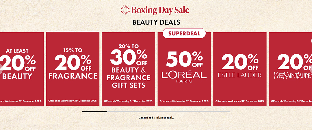 钱包预警！Boxing Day 大促开启，年度最低价品牌一次看清，各大品牌折扣一览（组图） - 5