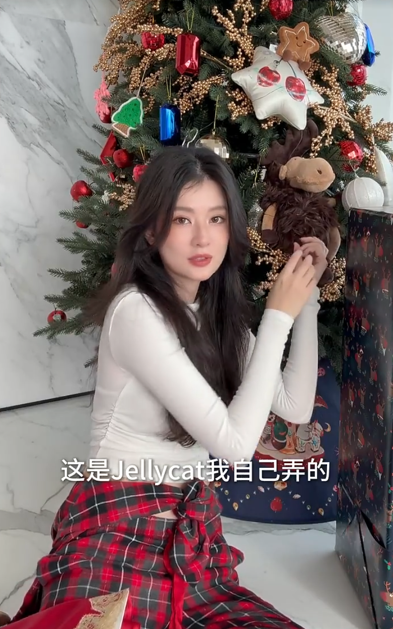 明星过圣诞：阿娇张柏芝美翻、章泽天松弛时髦，乔欣豪宅抢镜（组图） - 23
