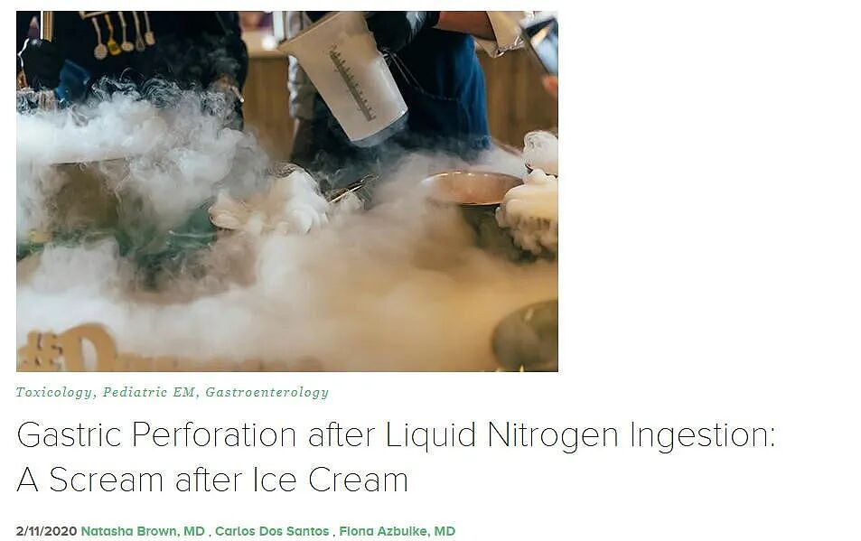 俄罗斯老哥喝下“液氮饮料”，呛得直不起腰，前一秒还在笑，马上胃裂了...（组图） - 6