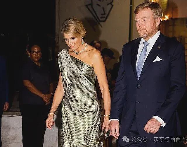 她才是王后顶配！寒冬穿短袖斗艳总统夫人，带公主闯联合国赢很大（组图） - 19