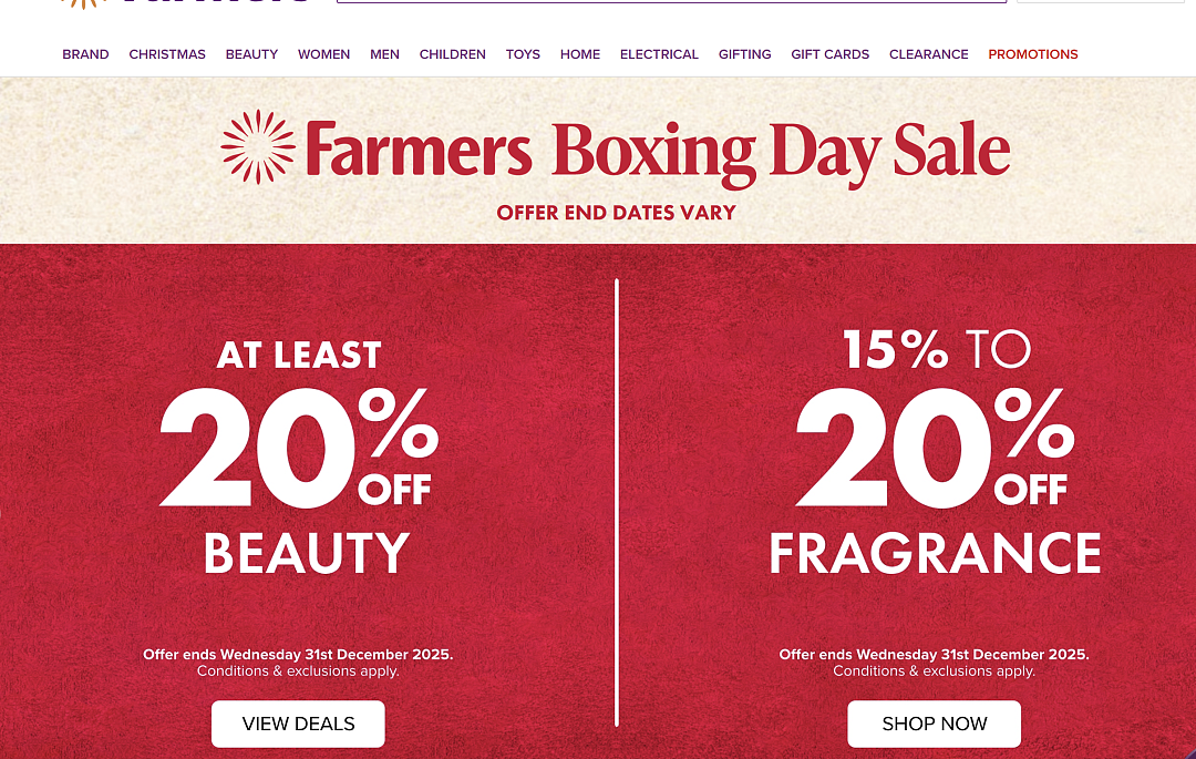 钱包预警！Boxing Day 大促开启，年度最低价品牌一次看清，各大品牌折扣一览（组图） - 4