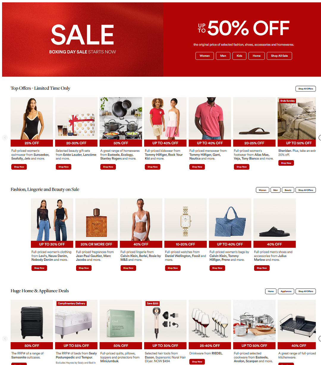 10pm截止！【David jones】今天再减20%（组图） - 1
