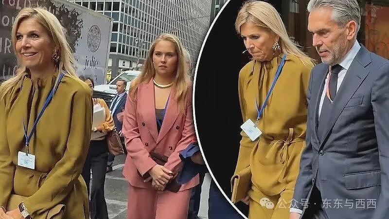 她才是王后顶配！寒冬穿短袖斗艳总统夫人，带公主闯联合国赢很大（组图） - 25
