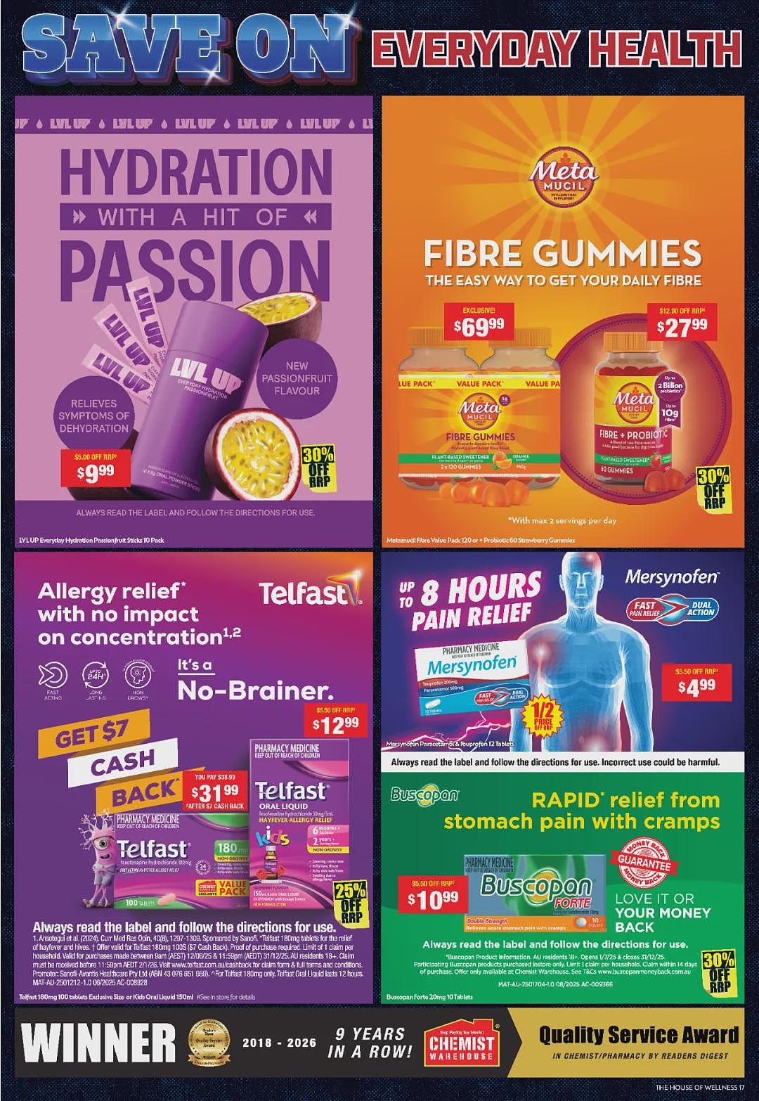 大量半价 + 再送50刀！【Chemist Warehouse】药店Boxing Day优惠目录（组图） - 18
