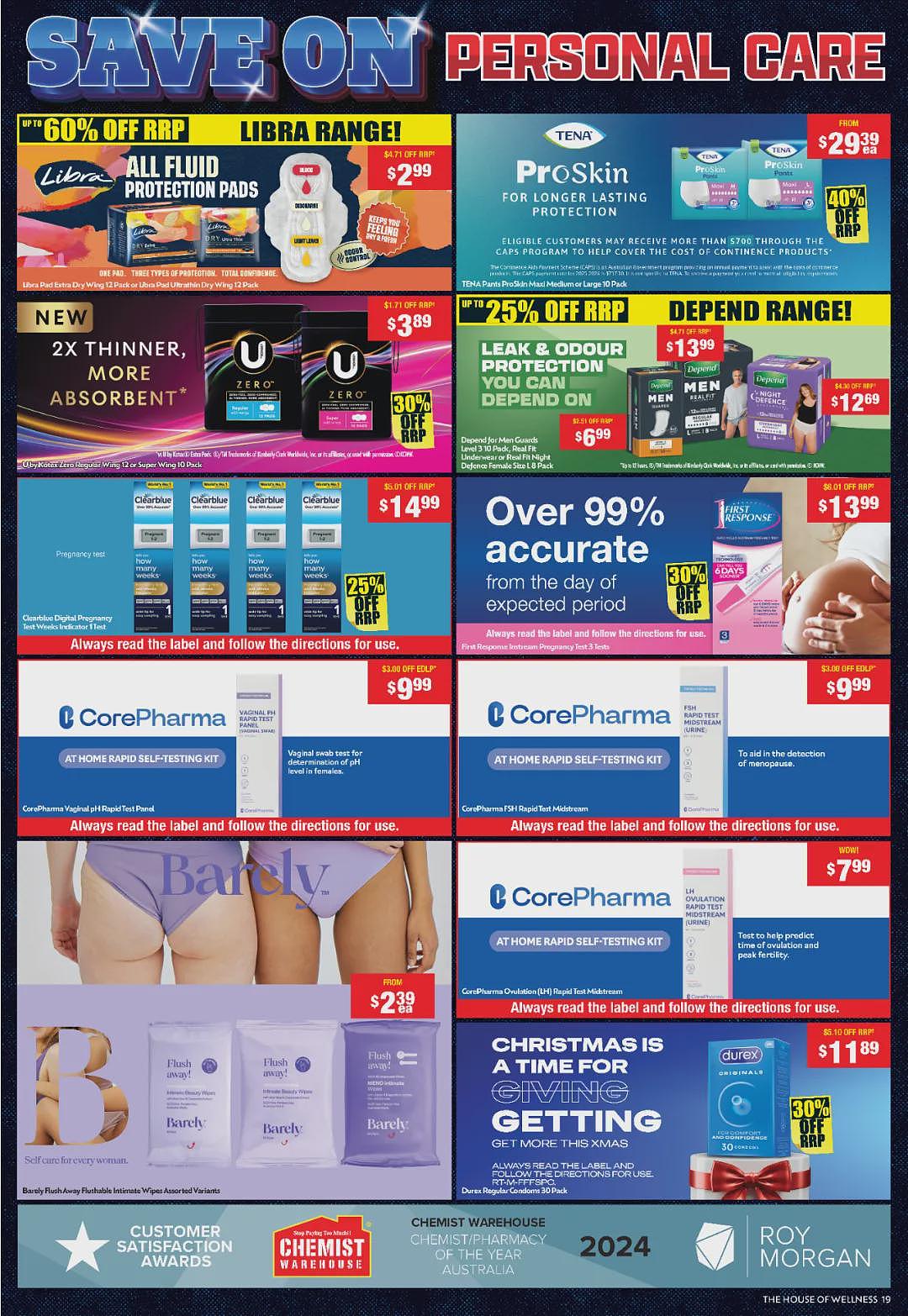 大量半价 + 再送50刀！【Chemist Warehouse】药店Boxing Day优惠目录（组图） - 20