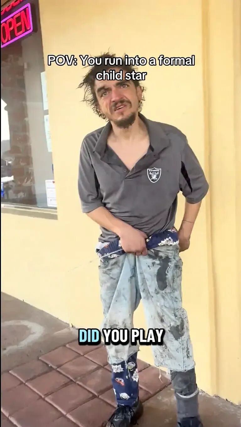 心碎! 热门童星沦为流浪汉,衣衫褴褛被认出,状态堪忧!母亲却拒收捐款(组图) - 4