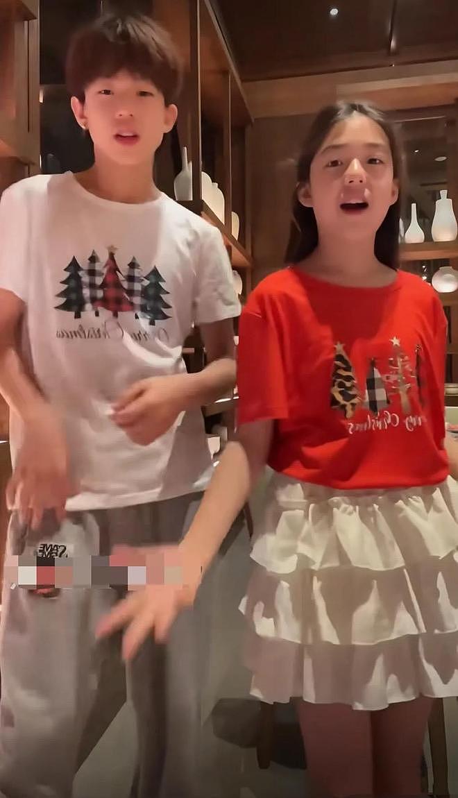 刘畊宏二女儿长残了？12岁小泡芙龅牙脸越发男相，14岁儿子比爹高（组图） - 11