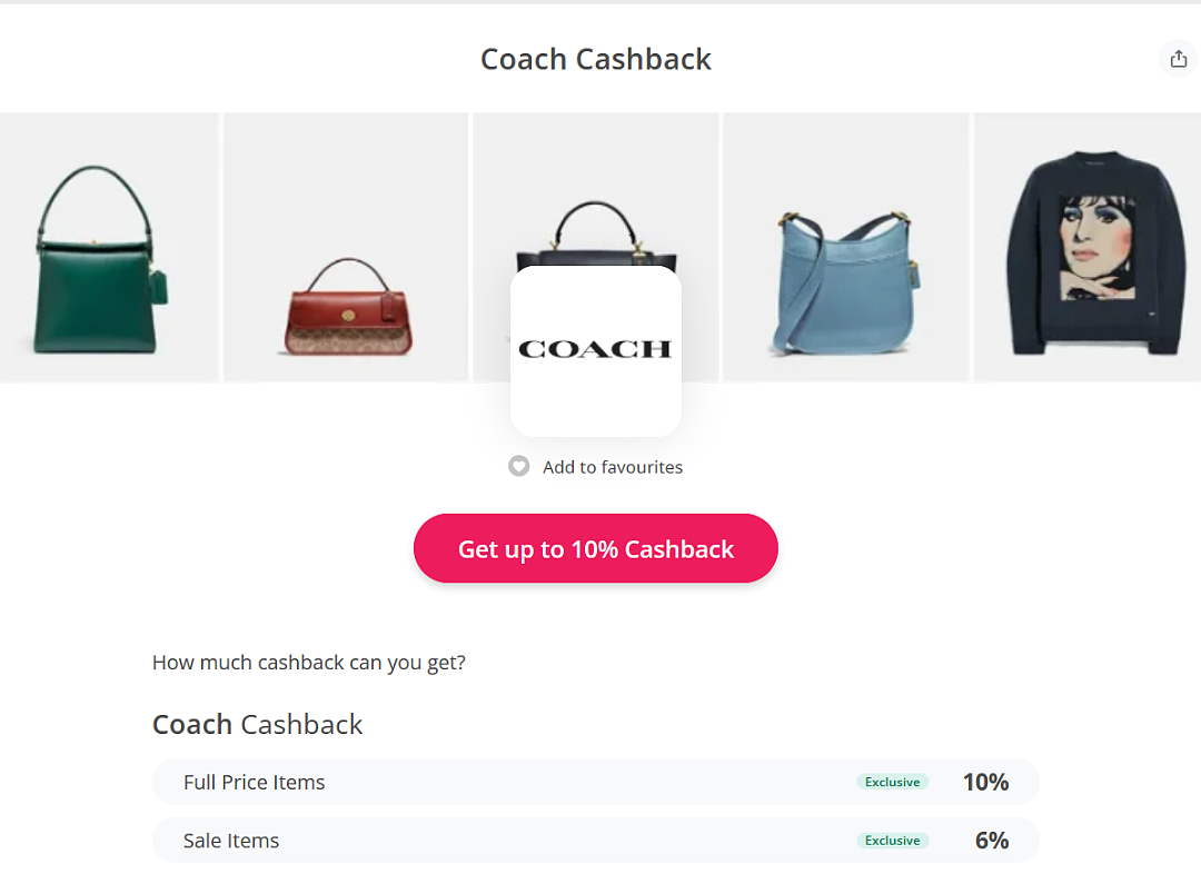今天截止！【Coach】澳洲包包多重折上折（组图） - 3