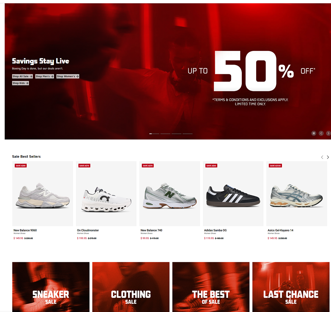 折上折继续！【Foot Locker】大牌运动鞋/服饰特卖（组图） - 2