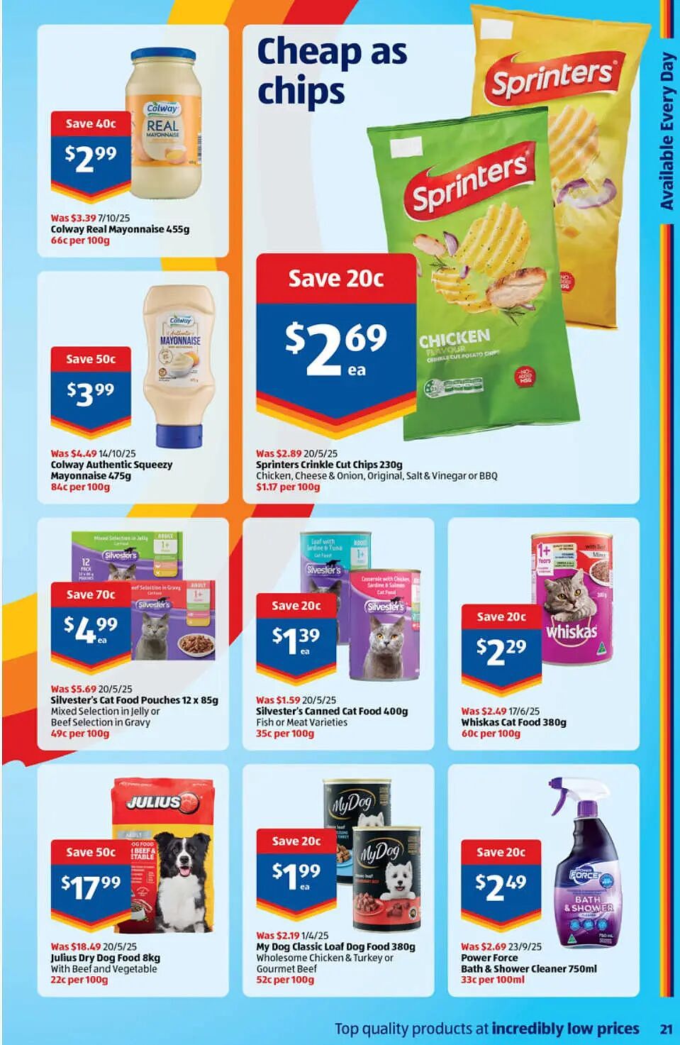 本周最新！澳洲各大超商特价商品一网打尽，大批好物骨折破半价！Woolworths、Coles、Aldi、Umall…（组图） - 97