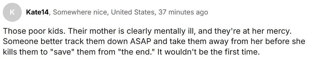 癫狂！女子相信末日将至，绑架四娃流亡欧洲？俩前夫跨国追人中…（组图） - 8