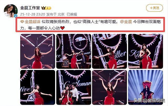 金晨大变样：情感纠葛与内娱风波下的逆袭之路（组图） - 13
