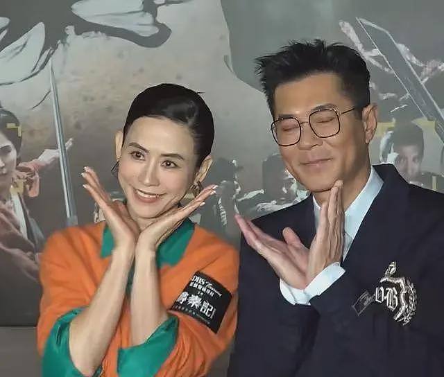 香港红毯太尴尬，白百何“装傻”被吐槽，宣萱脸部凹凸不平嘴巴大（组图） - 17