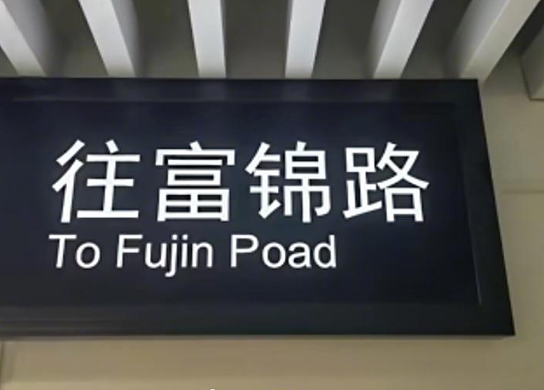 哭笑不得,上海地铁新站英文标识现低级错误(组图) - 1