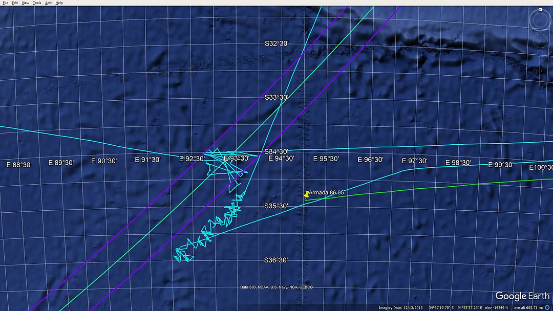 马航MH370重启搜寻，部署3台无人潜航器，将扫描1万平方公里，“更有针对性”（组图） - 1