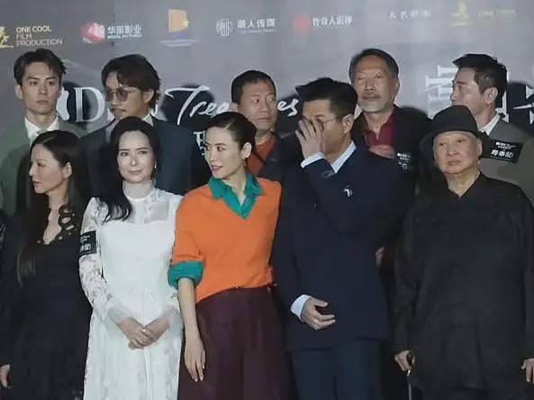 香港红毯太尴尬，白百何“装傻”被吐槽，宣萱脸部凹凸不平嘴巴大（组图） - 9