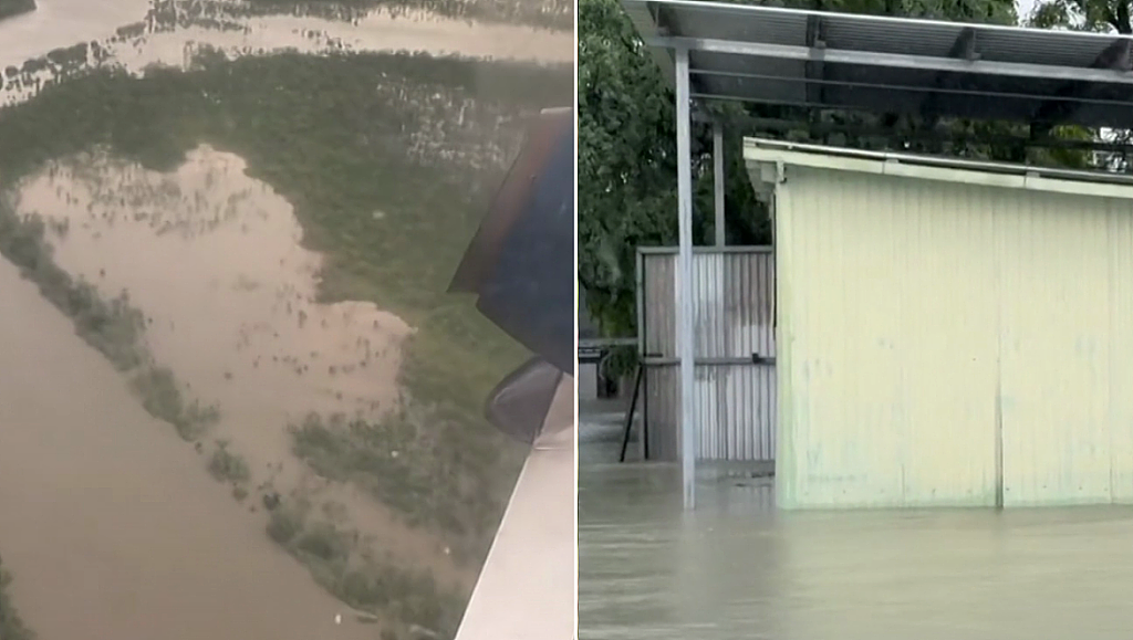 超强暴雨席卷昆州!城镇被淹成湖,交通全断,1人身亡(组图) - 2