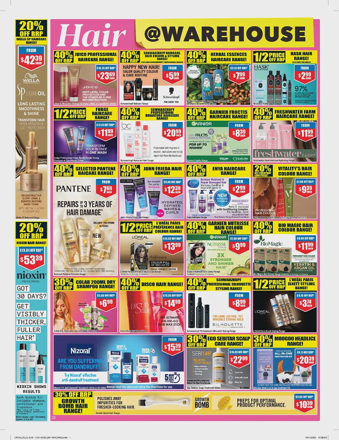 大量半价 + 再送20刀!【Chemist Warehouse】药店新年第一期优惠目录(组图) - 30