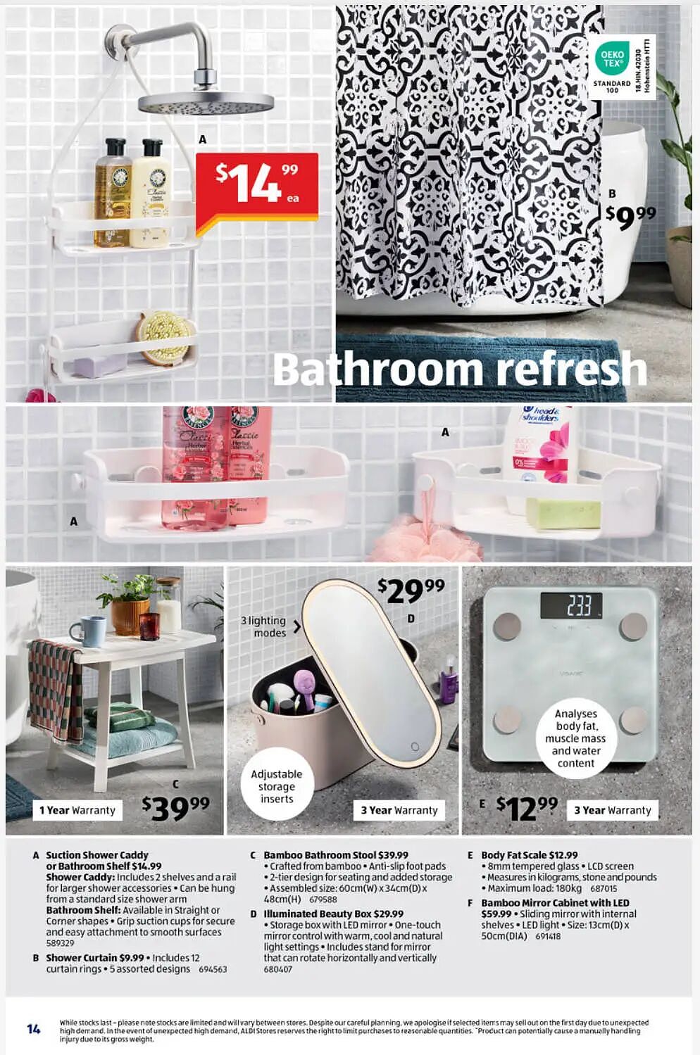 卧室需要这样的凳子！【Aldi】1月3日起特价品（组图） - 3