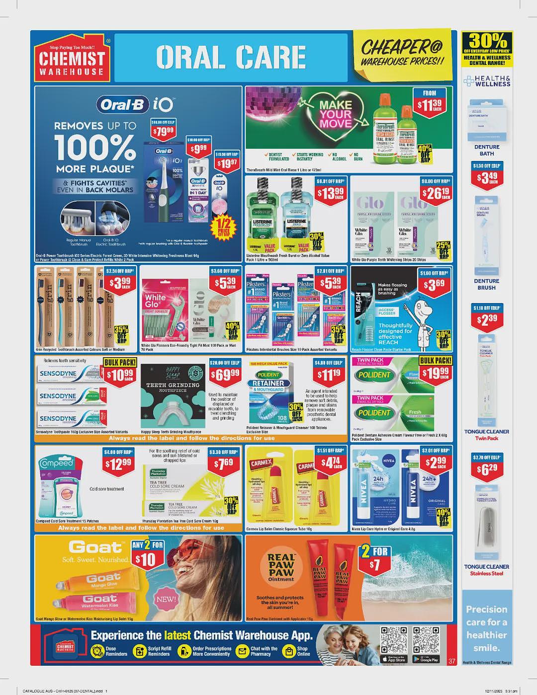 大量半价 + 再送20刀!【Chemist Warehouse】药店新年第一期优惠目录(组图) - 39