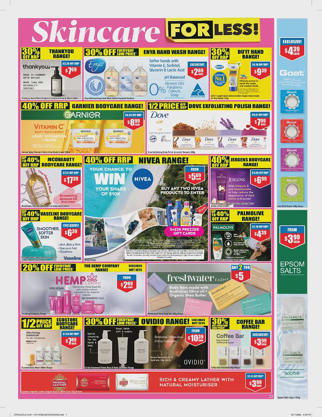 大量半价 + 再送20刀!【Chemist Warehouse】药店新年第一期优惠目录(组图) - 25