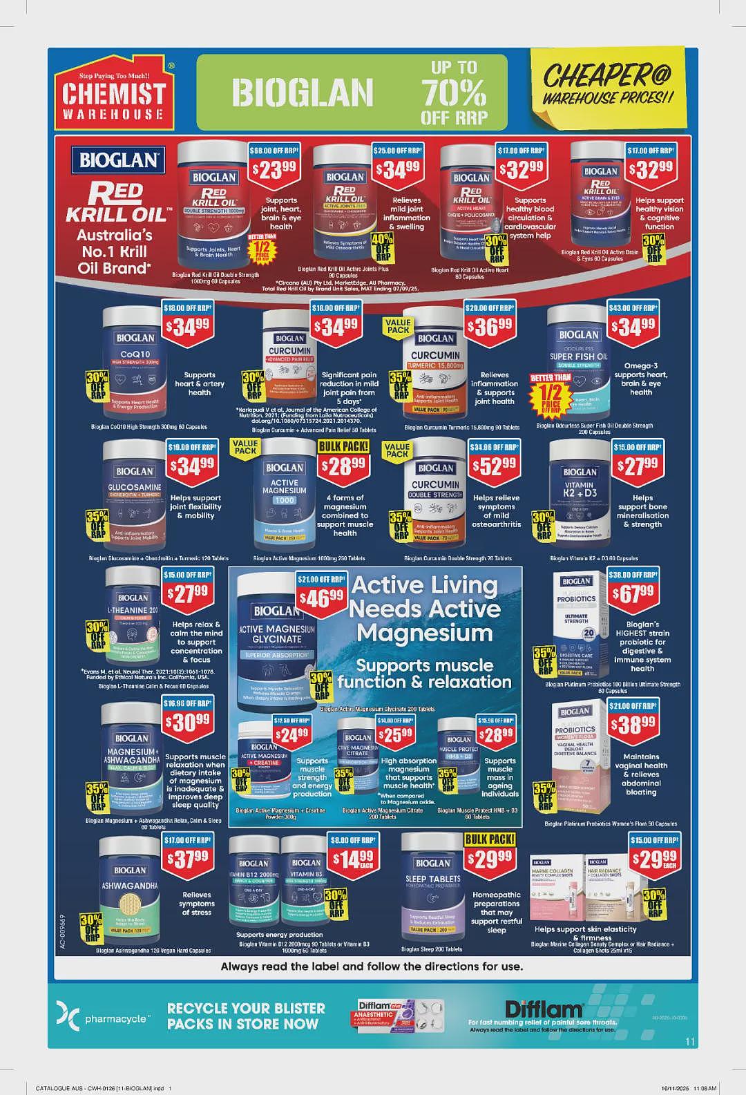 大量半价 + 再送20刀!【Chemist Warehouse】药店新年第一期优惠目录(组图) - 13