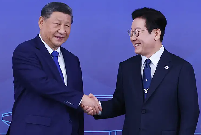 中日关系紧张之际,中国将迎来韩国总统的国事访问(组图) - 1