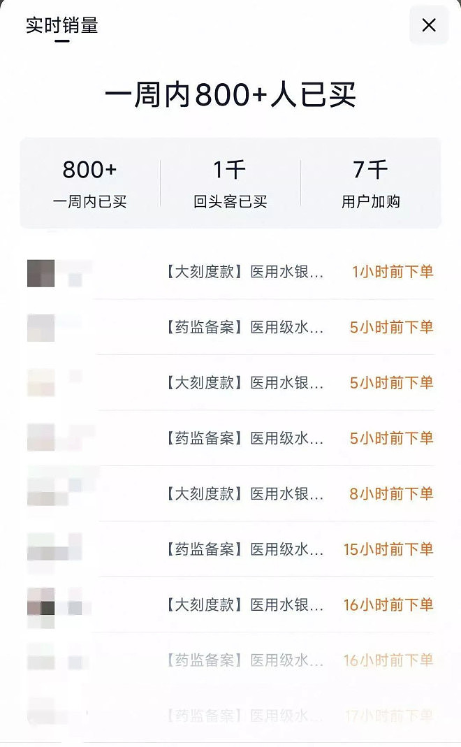 水银体温计“禁产令”生效，有网店一天卖超300支（组图） - 1