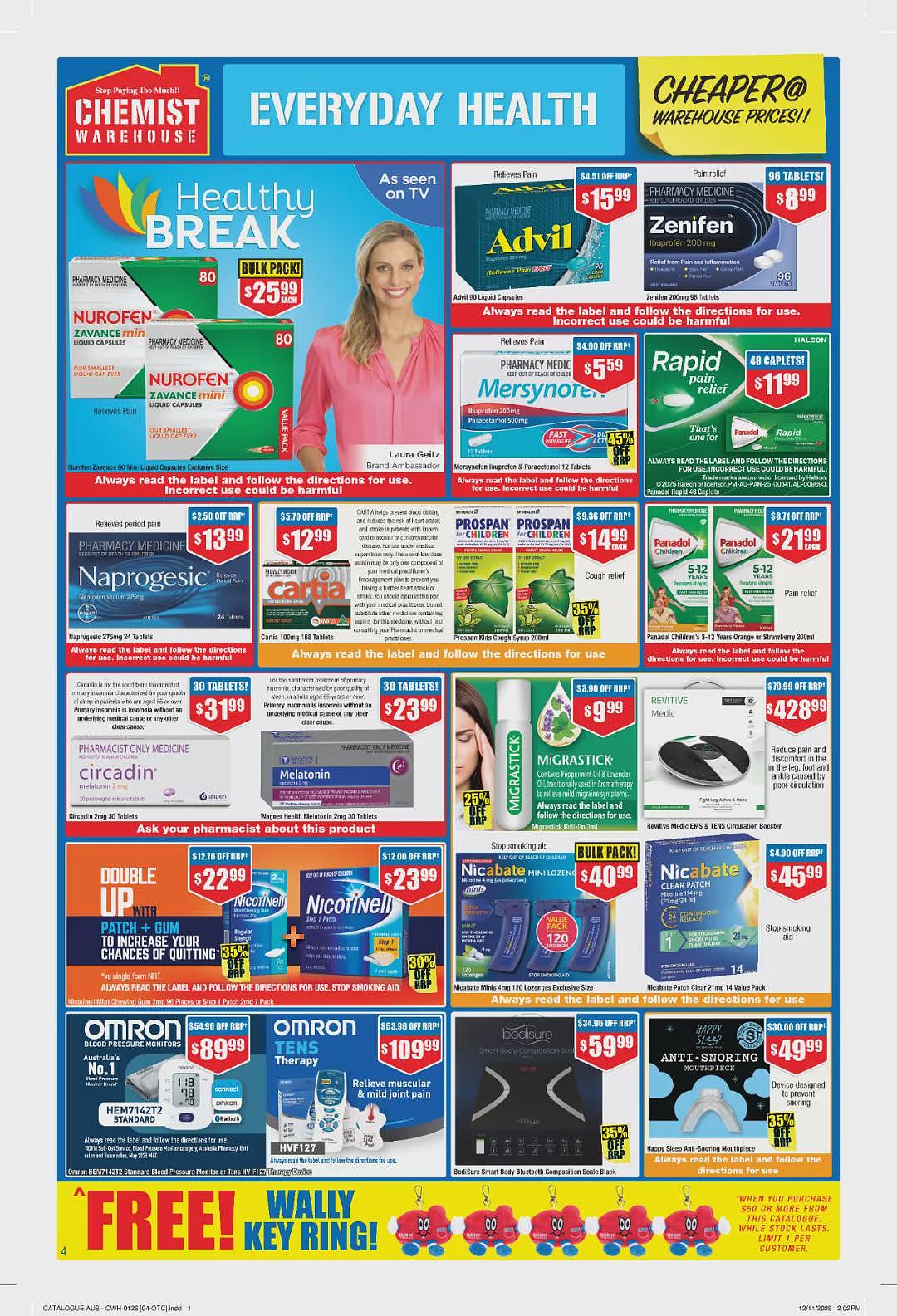 大量半价 + 再送20刀!【Chemist Warehouse】药店新年第一期优惠目录(组图) - 6