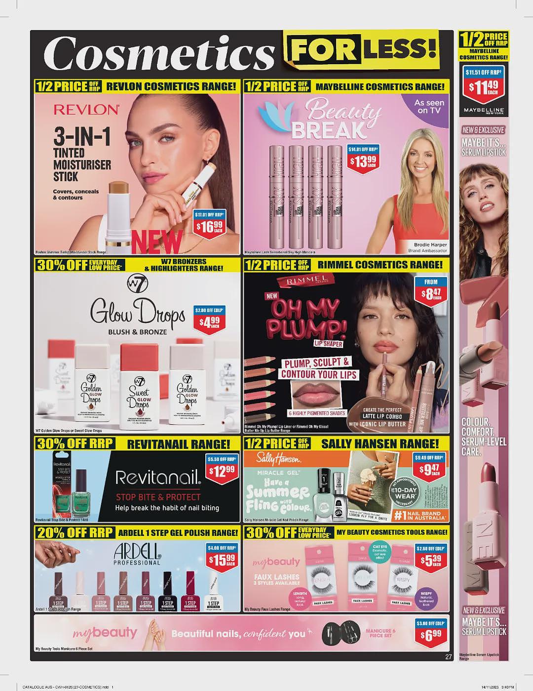 大量半价 + 再送20刀!【Chemist Warehouse】药店新年第一期优惠目录(组图) - 29