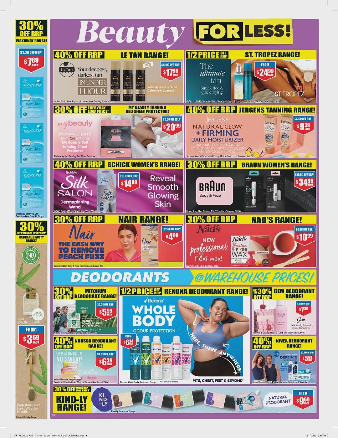大量半价 + 再送20刀!【Chemist Warehouse】药店新年第一期优惠目录(组图) - 28