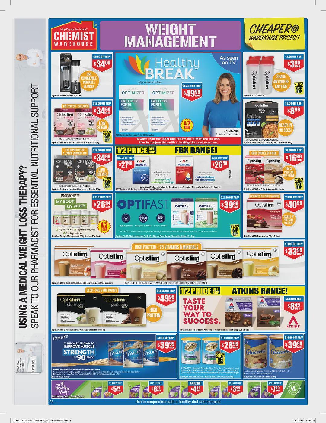 大量半价 + 再送20刀!【Chemist Warehouse】药店新年第一期优惠目录(组图) - 38