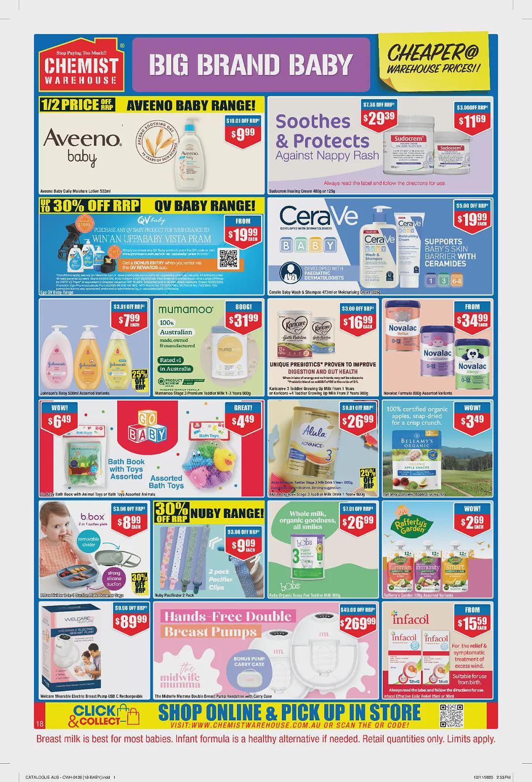 大量半价 + 再送20刀!【Chemist Warehouse】药店新年第一期优惠目录(组图) - 20