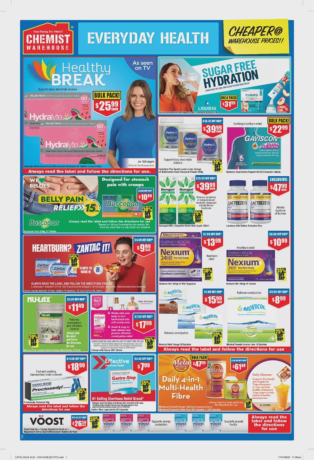 大量半价 + 再送20刀!【Chemist Warehouse】药店新年第一期优惠目录(组图) - 4