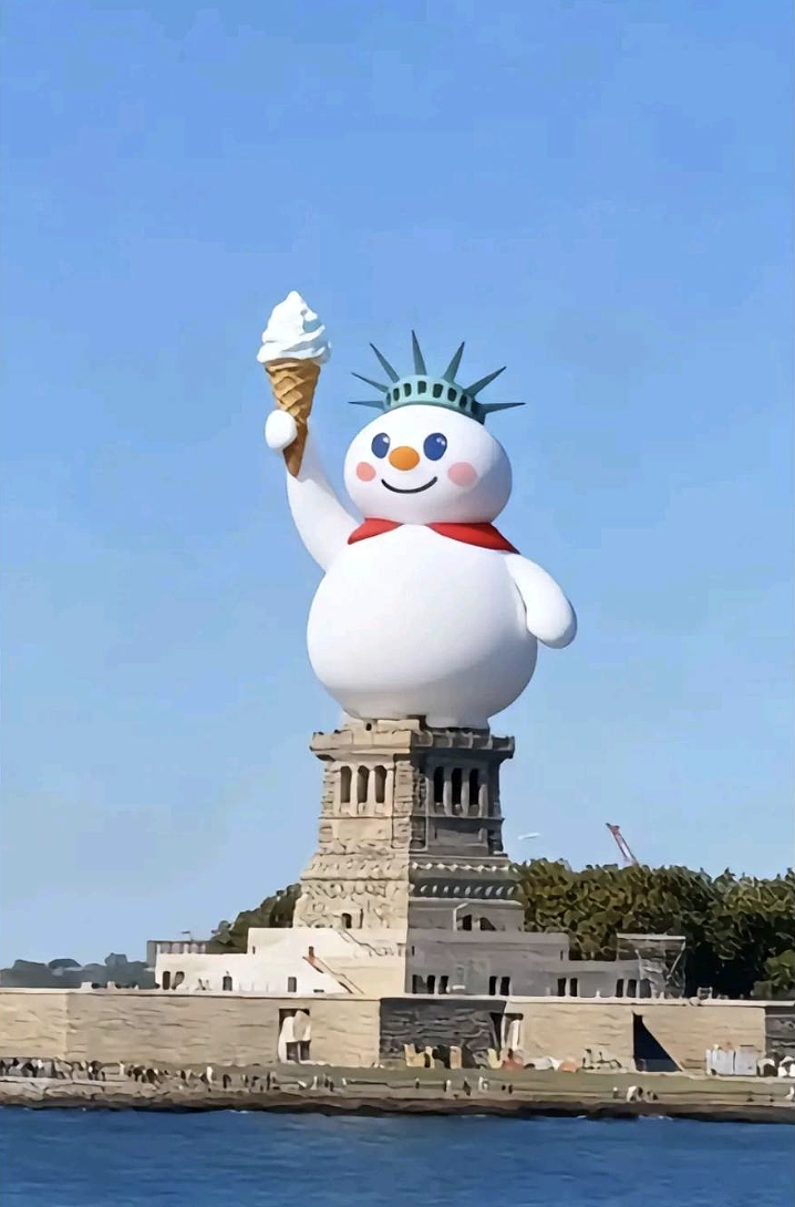 蜜雪冰城美国第1店爆火！美网友大唱雪王洗脑歌：你爱我我爱你（组图） - 11
