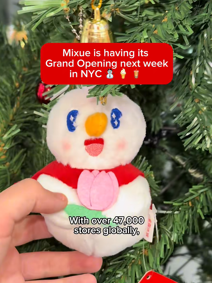 蜜雪冰城美国第1店爆火！美网友大唱雪王洗脑歌：你爱我我爱你（组图） - 3