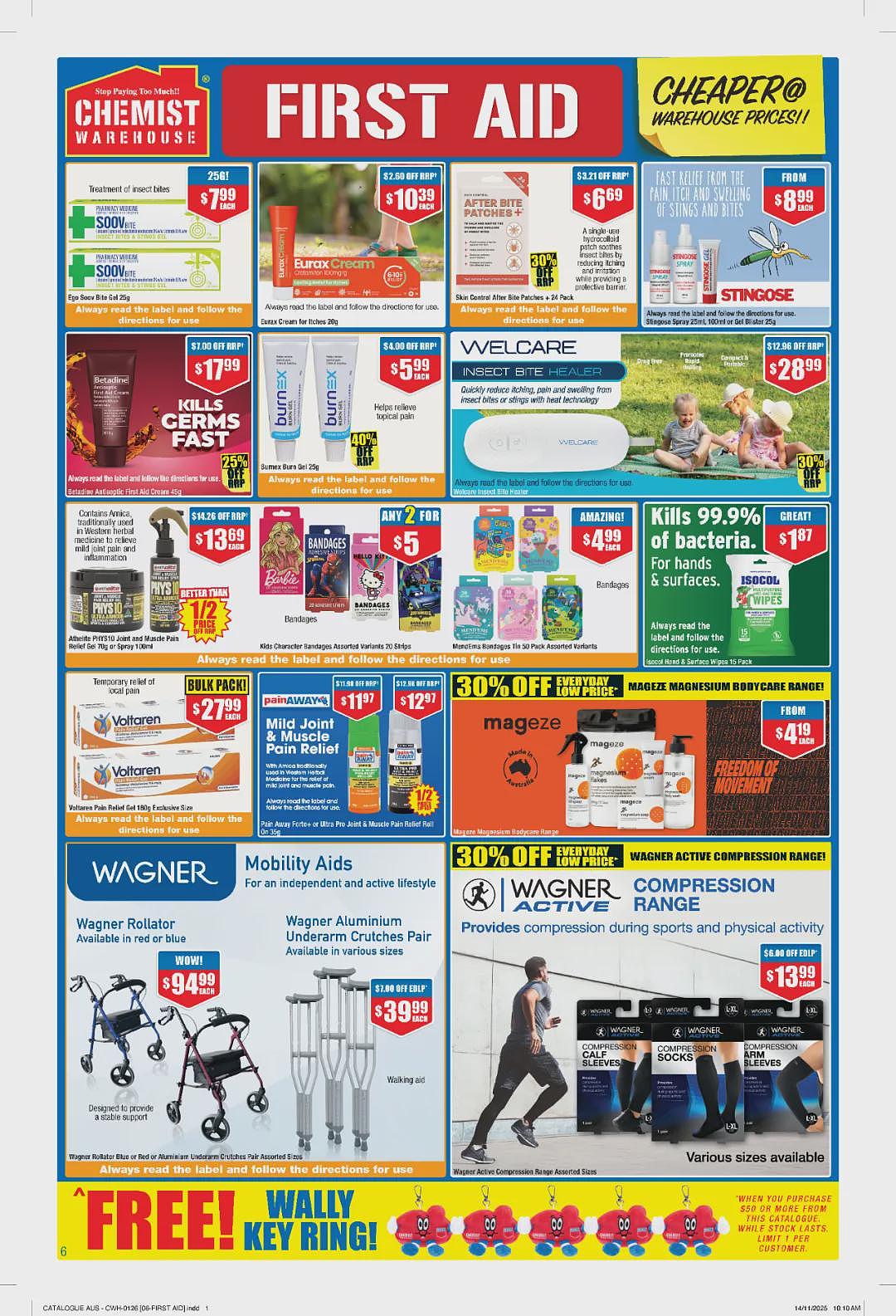 大量半价 + 再送20刀!【Chemist Warehouse】药店新年第一期优惠目录(组图) - 8