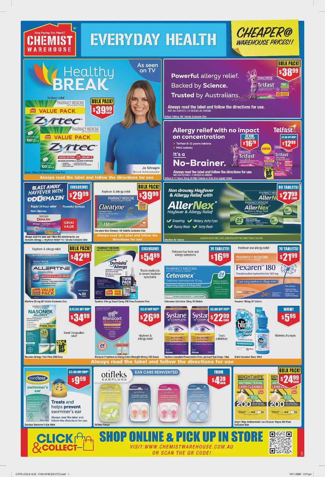 大量半价 + 再送20刀!【Chemist Warehouse】药店新年第一期优惠目录(组图) - 7