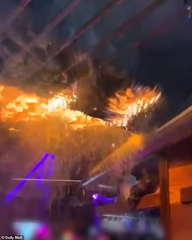 新年夜滑雪胜地酒吧起火47死，火已经烧到头顶了，下面的人没逃，还举起手机拍视频...（组图） - 5