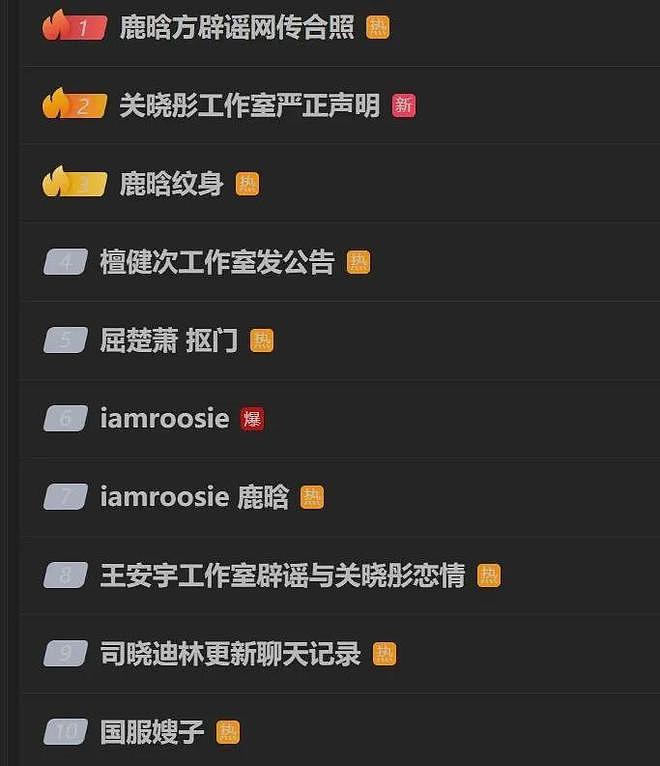 关晓彤太惨了!鹿晗演唱会期间和司晓迪同城,对方还演短剧挑衅(组图) - 2