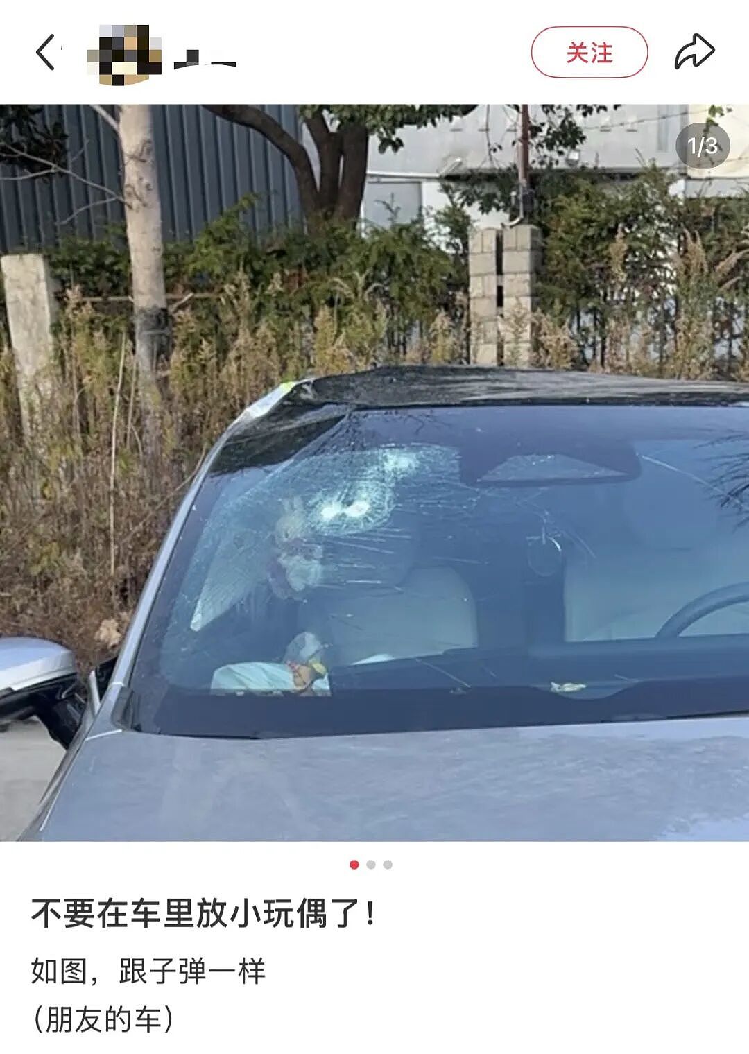 “跟子弹一样危险”,有人车里摆一整排!网友晒惨痛教训:一个急刹鼻子缝了好几针……(组图) - 2