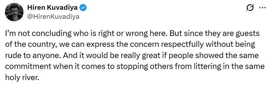 网红在恒河戴圣诞帽被印度人包围，网友怒喷！反转曝光，这次印度还真没错...（组图） - 8