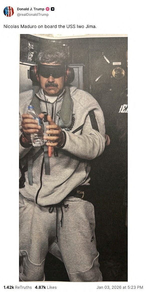 马杜罗掀囚犯时尚讨论，网民：成Nike最强代言（组图） - 1