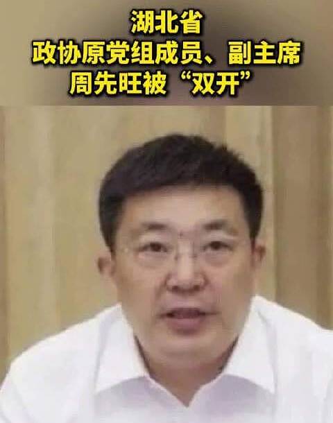 疫情期间任武汉市长,周先旺涉权钱色交易被双开(图) - 1