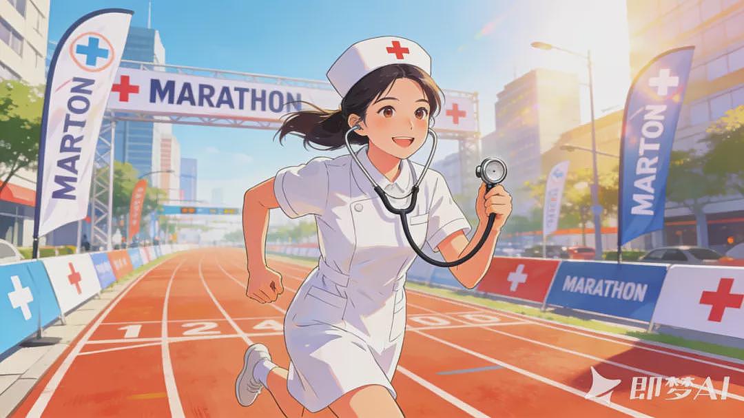 那个跑马拉松的护士,被干掉了(图) - 1